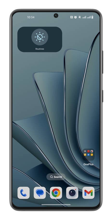 Screenshot, wie man Android-Verknüpfungen anlegt