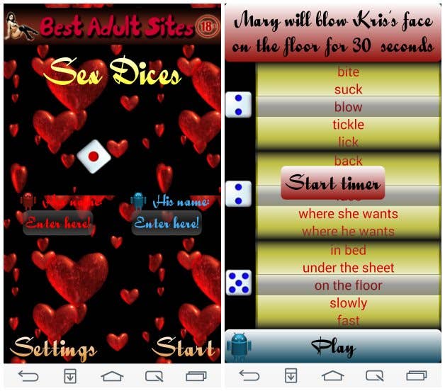 androidpit sex dice screenshot