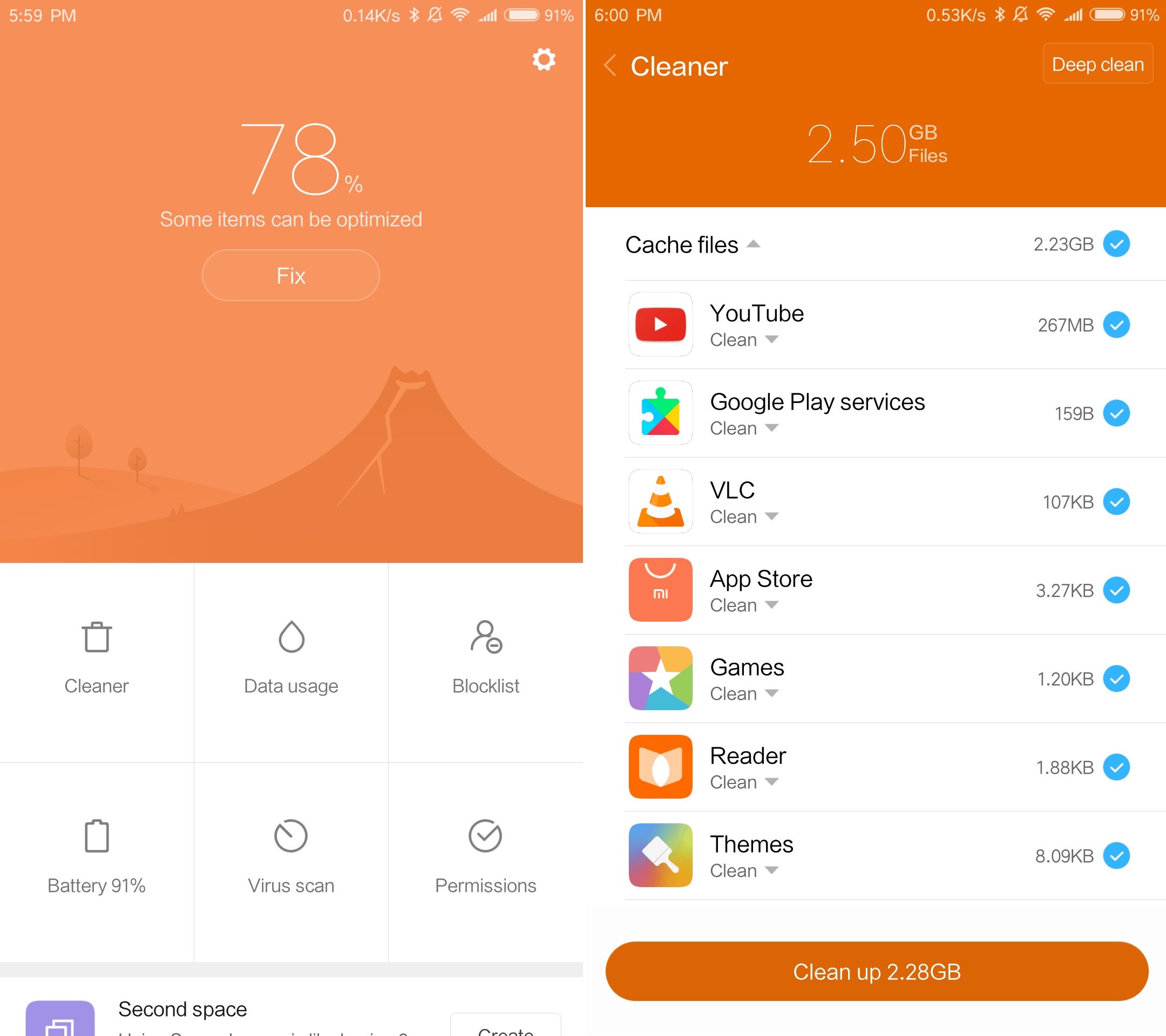 androidpit xiaomi mi max 2 security app