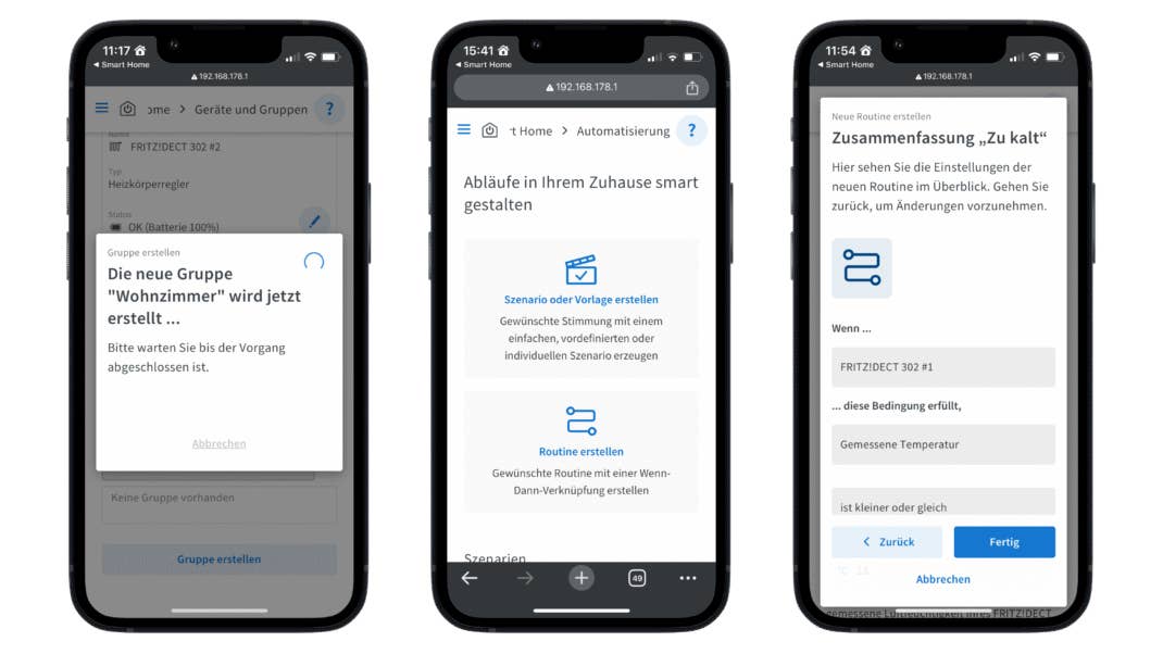 AVM Fritz! DECT 302 Web Browser AVM Fritz! DECT 302 Web Browser