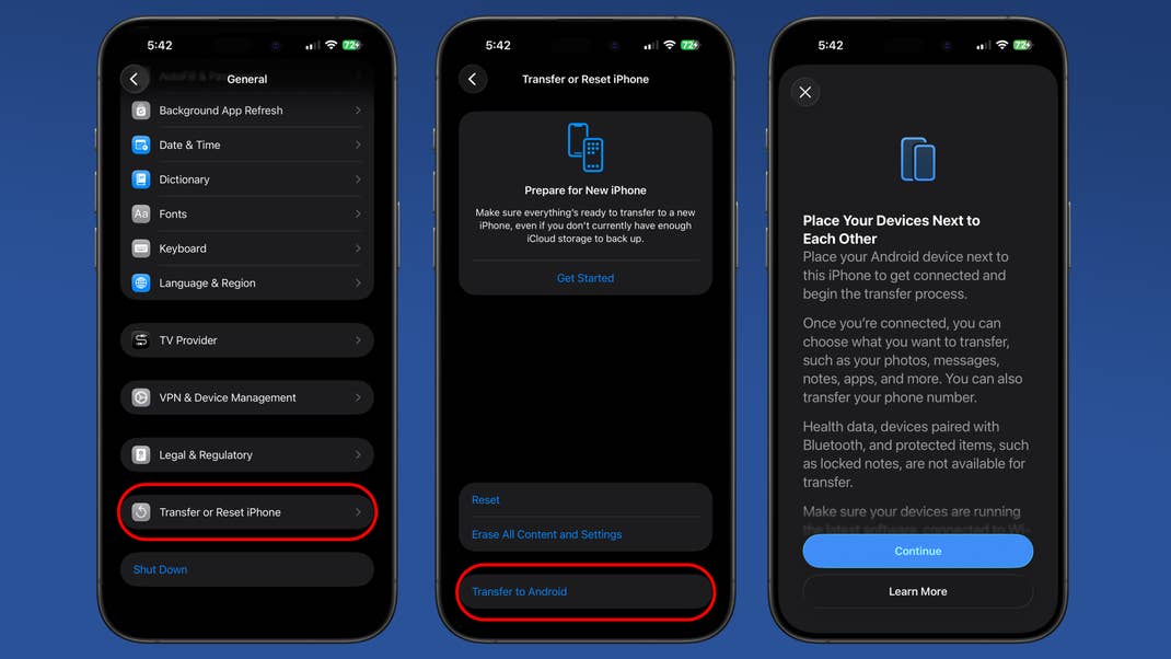 Apple iOS 26.3 Beta adds a new transfer tool for iPhone to Android