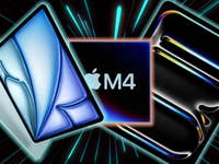 Apple iPad Air, M4 Chip und iPad Pro auf einem Symbol-Bild