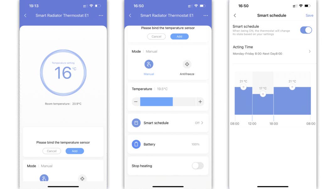 Aqara Radiator Thermostate E1 Screenshots Aqara Radiator Thermostate E1 Screenshots
