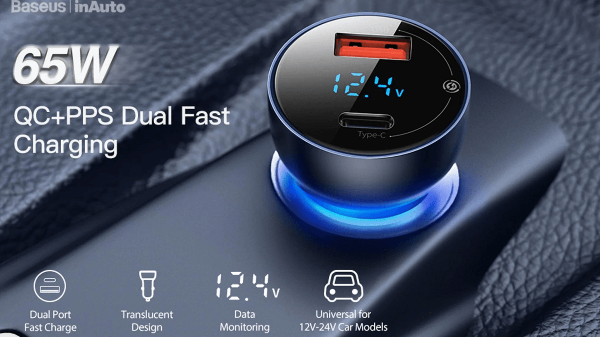 Baseus Car Charger 65W