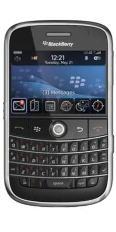 Blackberry Bold 9000 von vorne