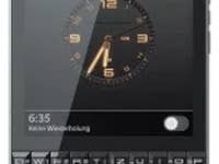 Blackberry Porsche Design P9983 von vorne