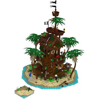 BlueBrixx Pirateninsel