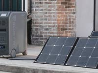 Bluetti EP500 mit Solarpanel