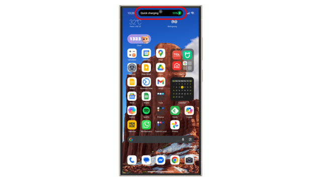 Tippen Sie auf das Widget, um es zu erweitern. Xiaomi HyperOS 3.0 HyperInsel