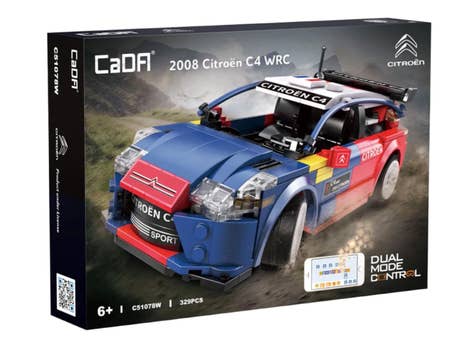 Klemmbaustein CaDA Citroën C4 WRC Rally Auto 2008 (C51078W) Foto: Klemmbaustein CaDA Citroën C4 WRC Rally Auto 2008 (C51078W)