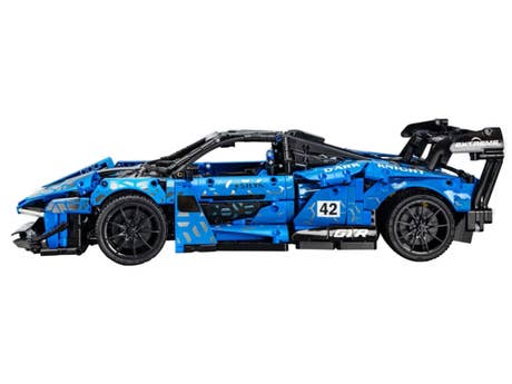 Klemmbaustein CaDA Dark Knight Supercar (C63003W) Foto: Klemmbaustein CaDA Dark Knight Supercar (C63003W)