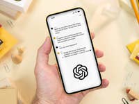 ChatGPT auf einem Apple iPhone 14