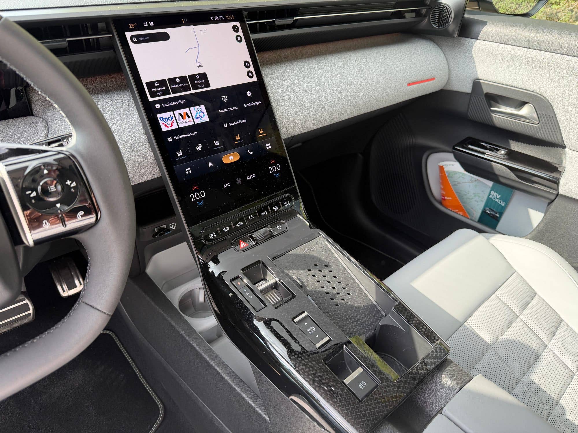 Citroën e-C5 Aircross Mittelkonsole