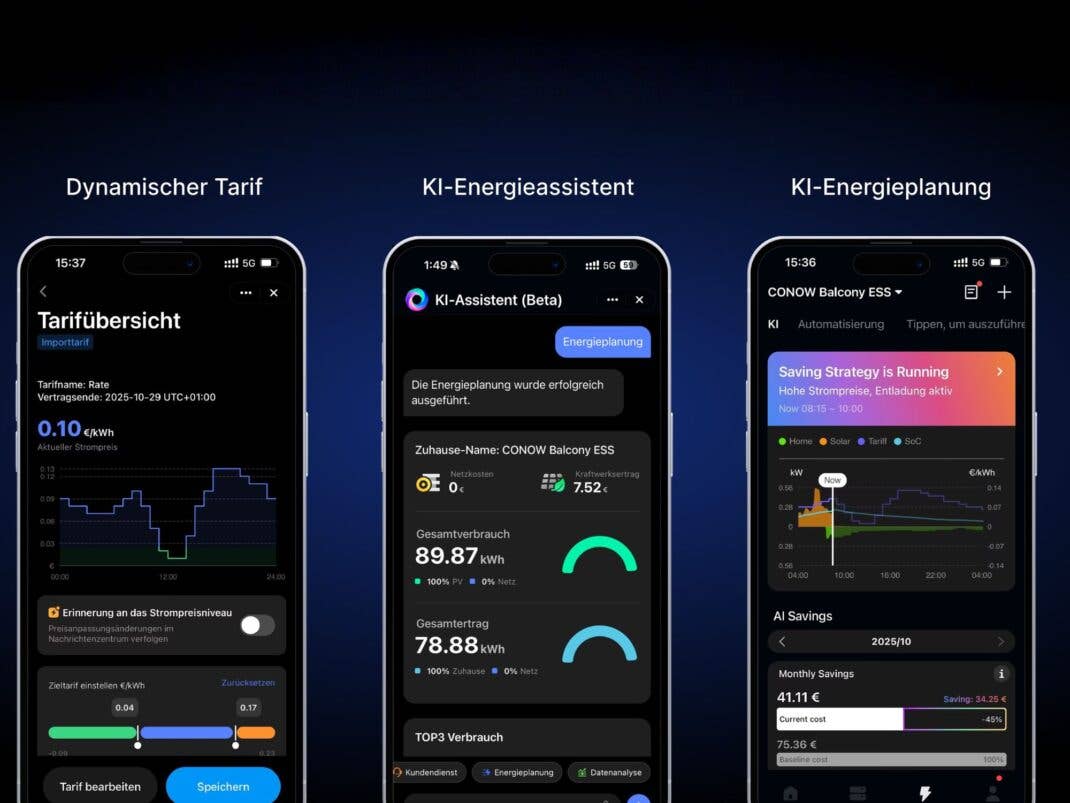 App-Bilder von Conow CBE2000 Pro