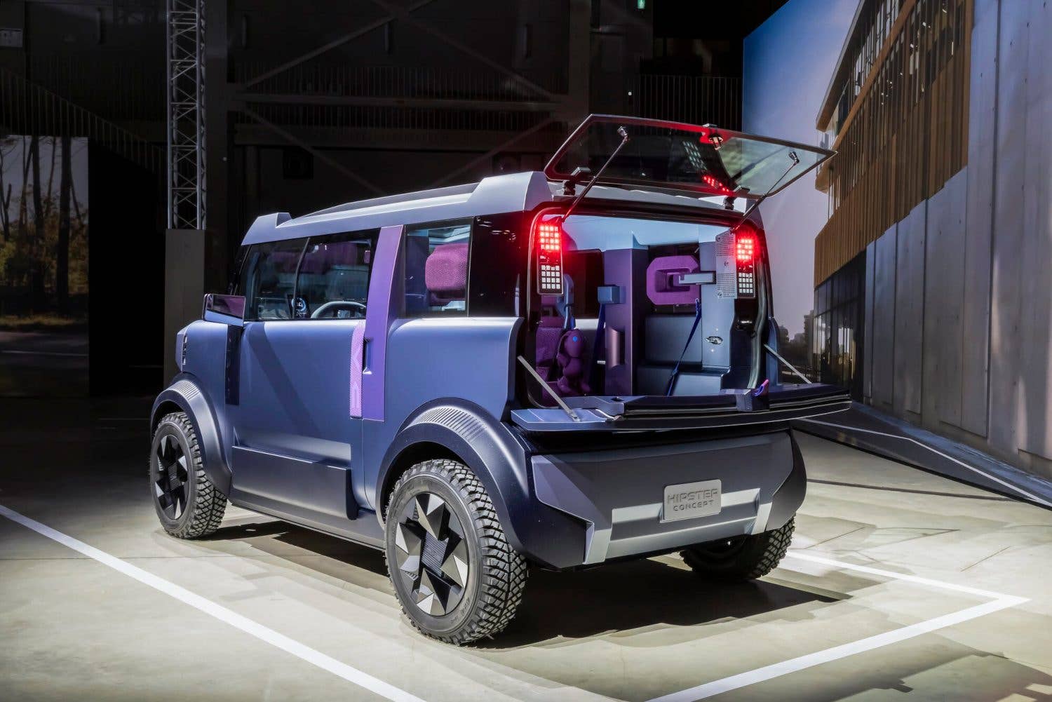 Dacia Hipster Concept Heckansicht