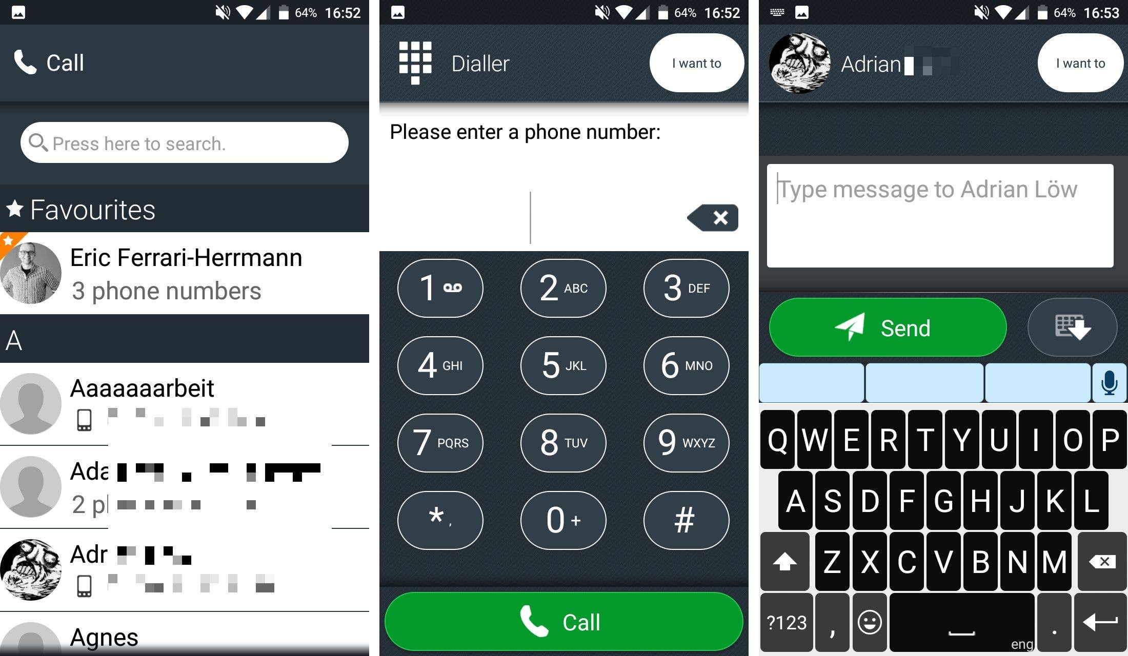 doro interface fonts