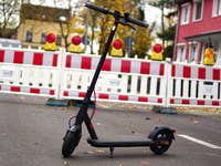 E-Scooter auf der Straße
