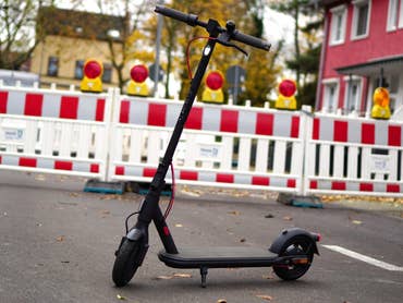 E-Scooter auf der Straße