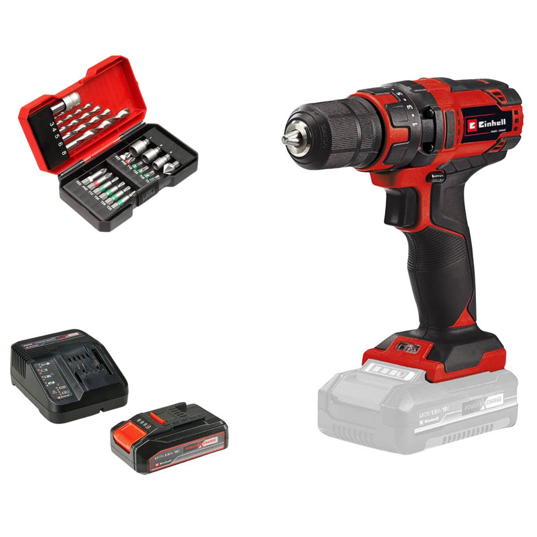 einhell-akku-bohrschrauber-tc-cd-1835-li-1 Einhell Akku-Bohrschrauber TC-CD 18/35 Li