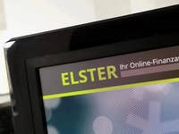 Elster-ogo aufeinem Monitor