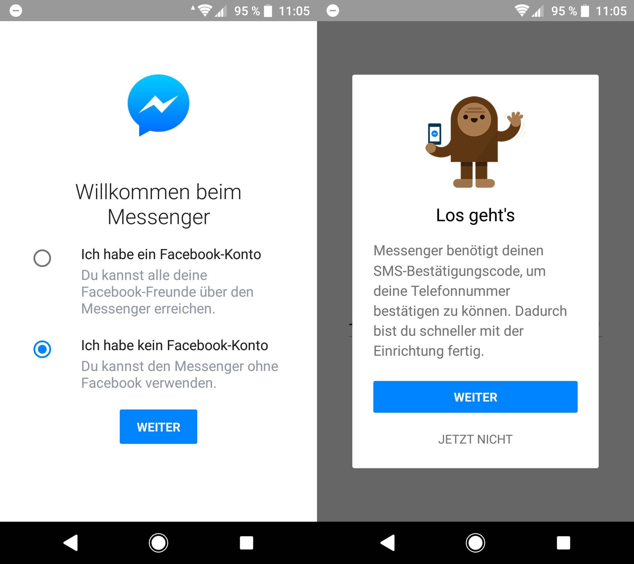 facebook messenger ohne facebook account 1