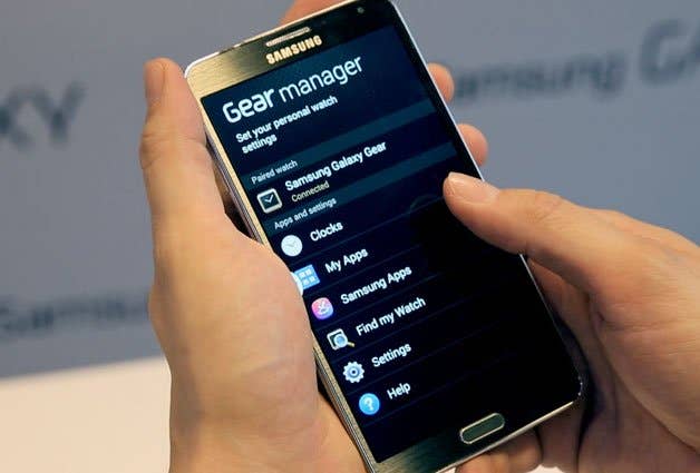galaxy gear gear manager