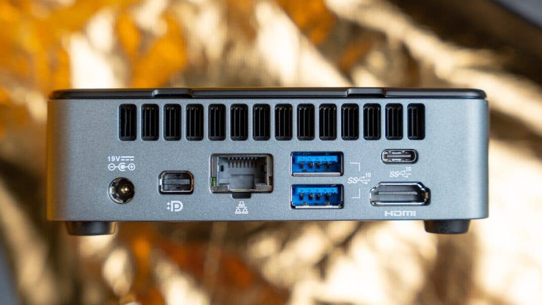 Geekom Mini Air 12 Anschlüsse Geekom Mini Air 12 Anschlüsse