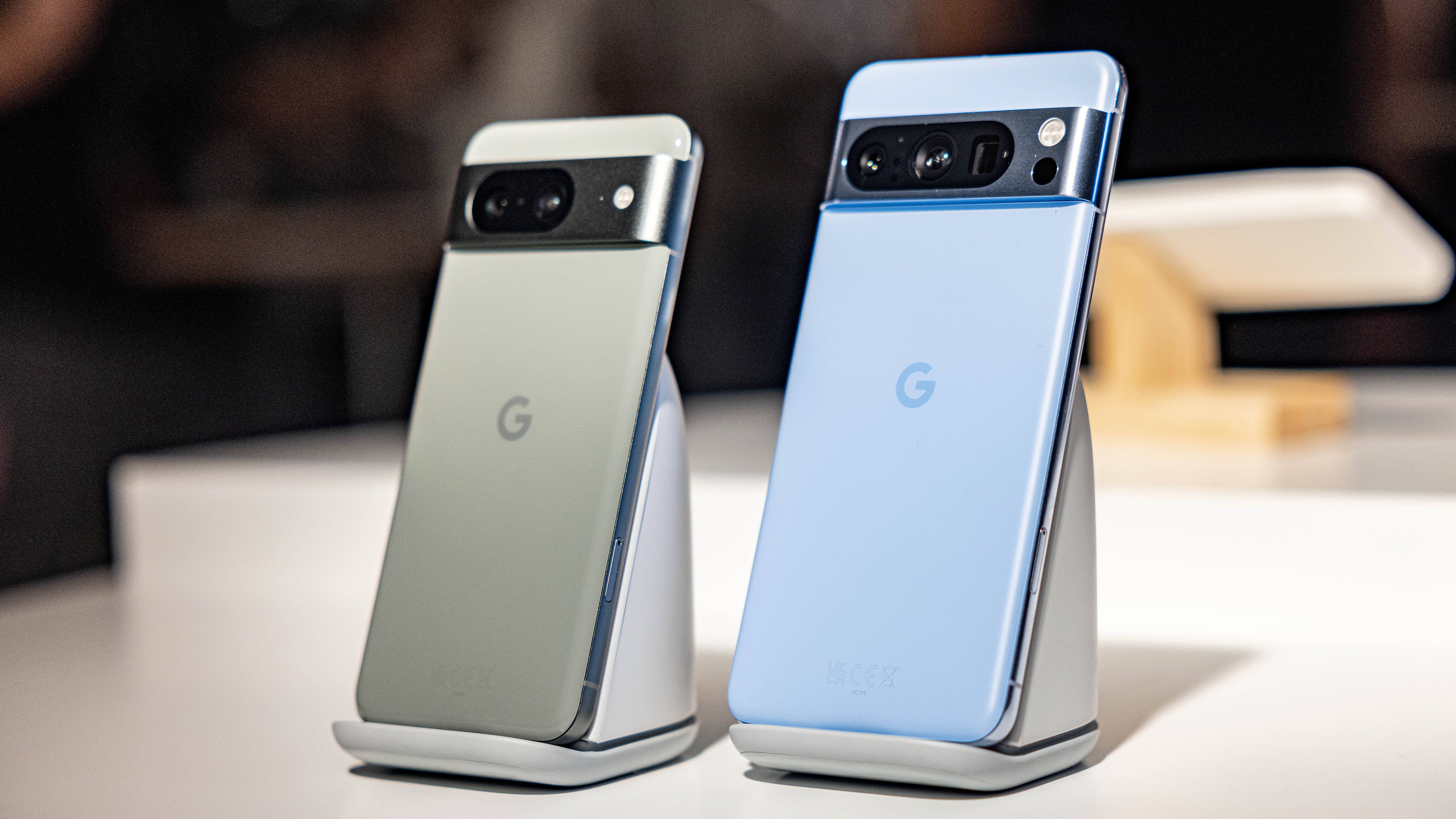 Google Pixel 8, Google Pixel 8 Pro
