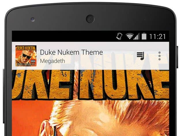google play music nexus 5 duke nukem