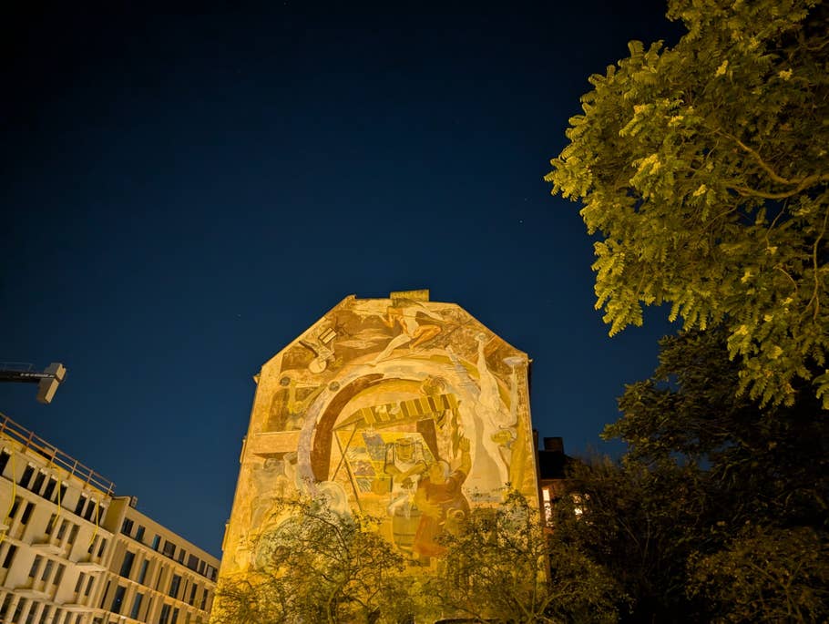 Mit dem Google Pixel 9 Pro XL aufgenommenes Nacht-Foto