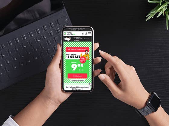 Nur f&uuml;r kurze Zeit: Aktionswochen bei handyvertrag.de