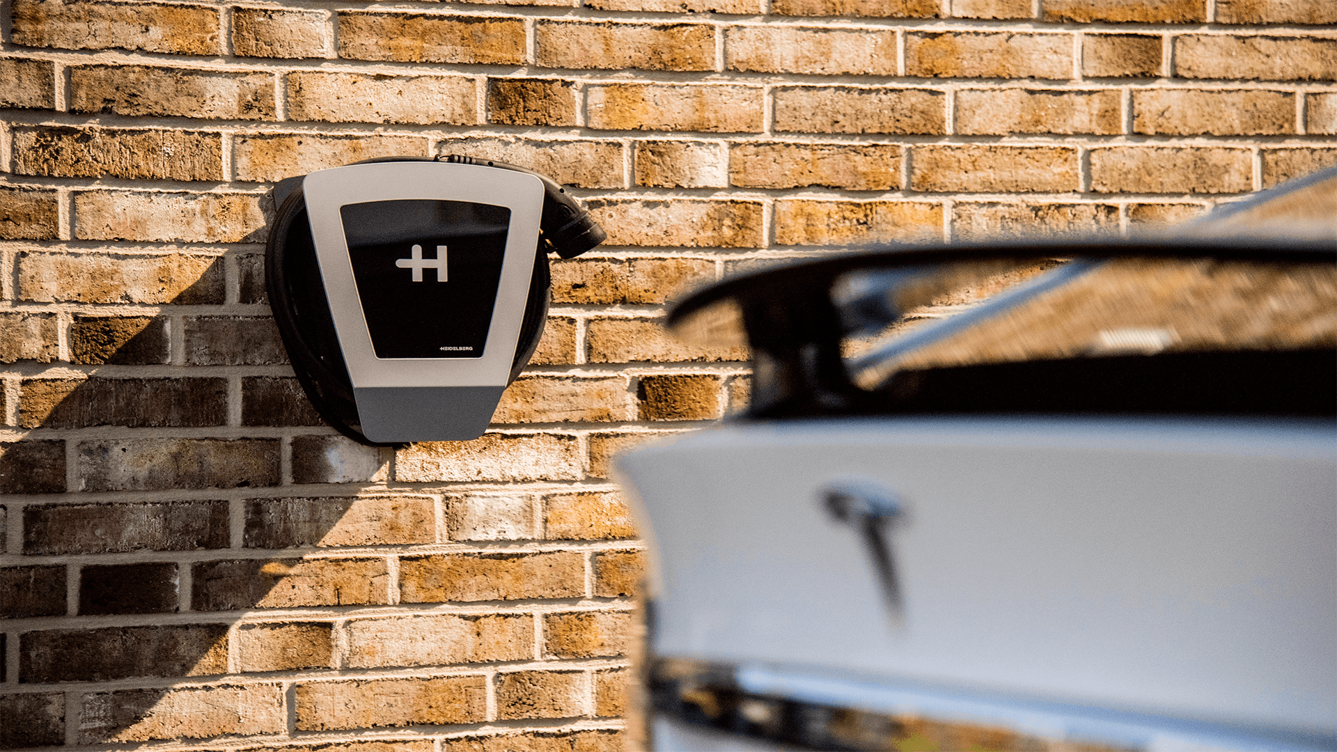 Heidelberg Energy Control Wallbox auf Standsäule