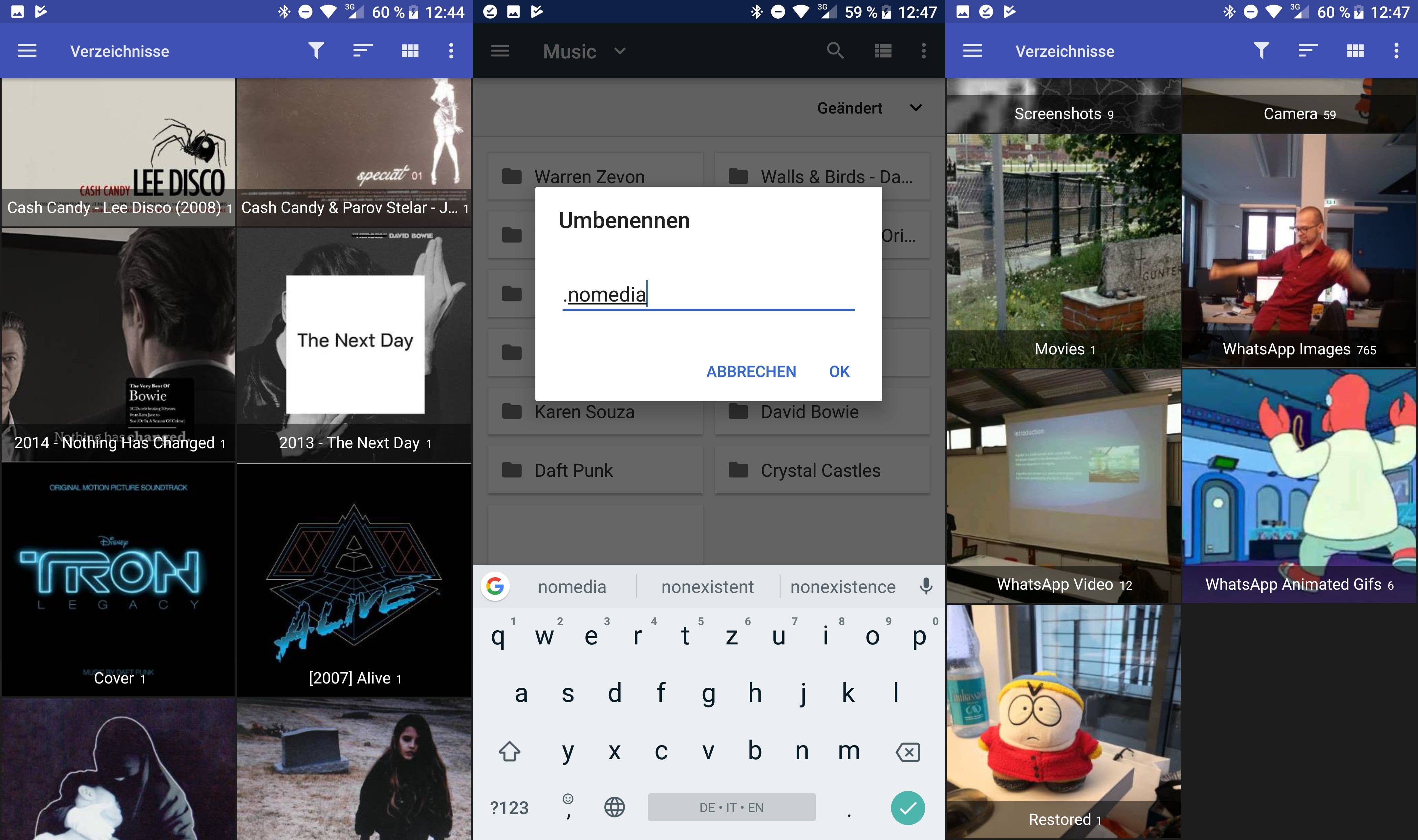 hide images from gallery nomedia de