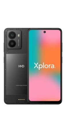 HMD Fusion X1 von vorne und von hinten