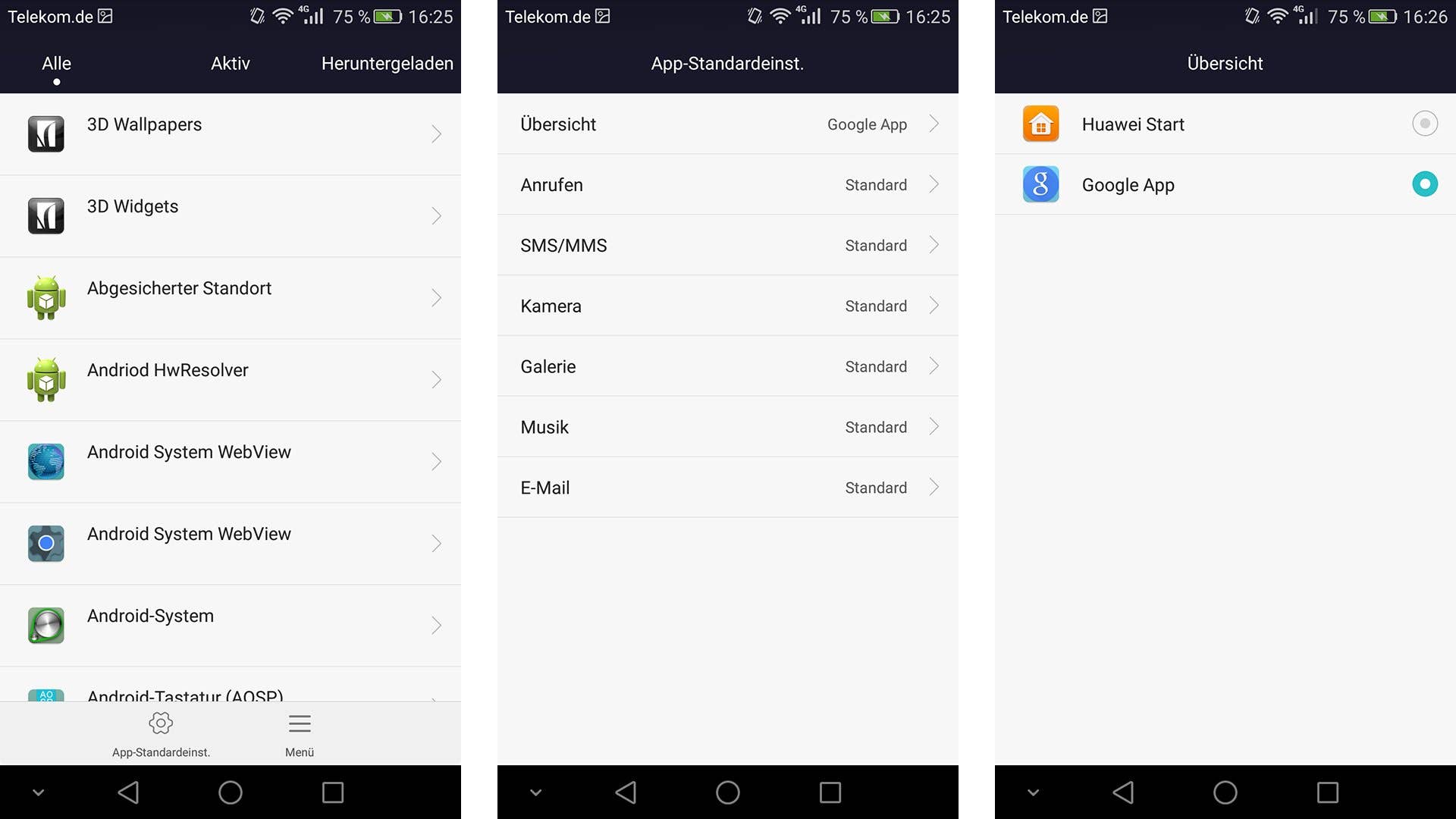 honor 7 launcher wechseln