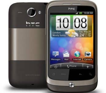 htc wildfire