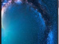 Das Huawei Mate X im ausgeklappten Zustand in Schwarz.