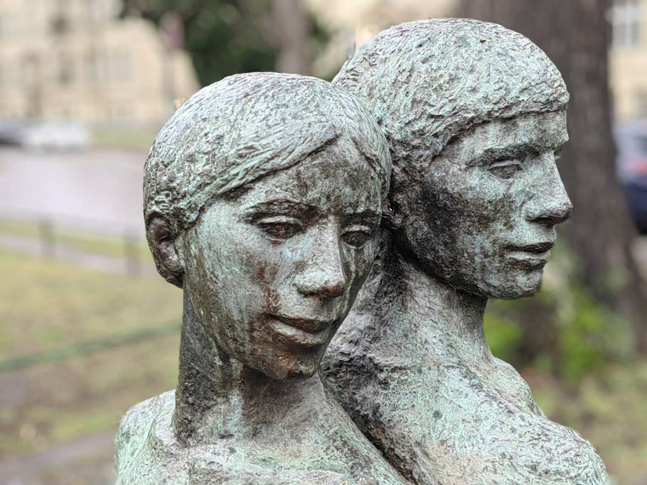 Huawei P50 Pro – Tageslicht-Foto mit Weitwinkel und Portrait-Modus