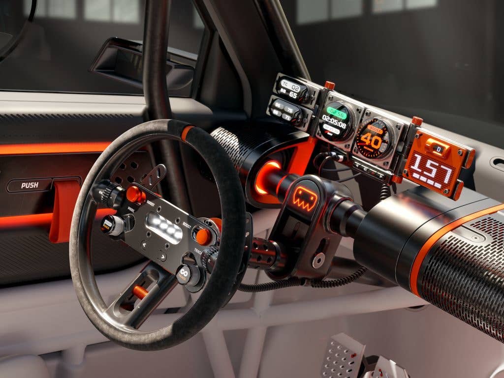 Cockpit des Hyundai Insteroid