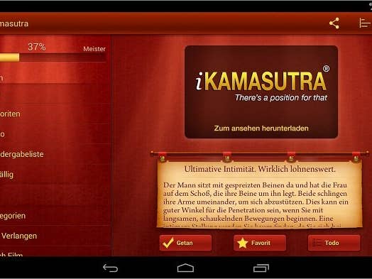 Die besten Apps für besseren Sex: Heiße Nächte mit Android