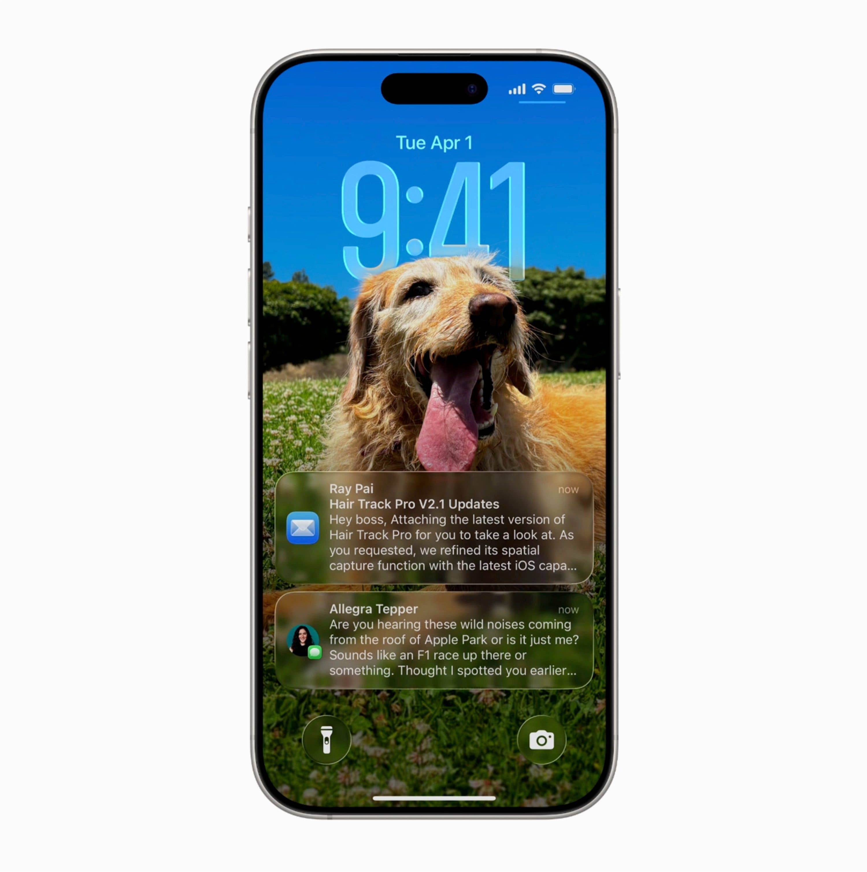 Der neue Sperrbildschirm in iOS 26