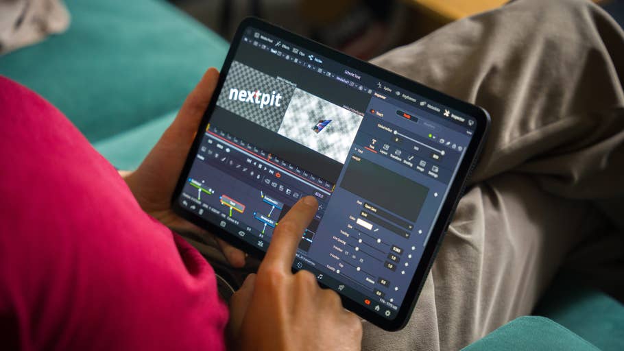 Apple iPad Pro 2024 mit Davinci Resolve
