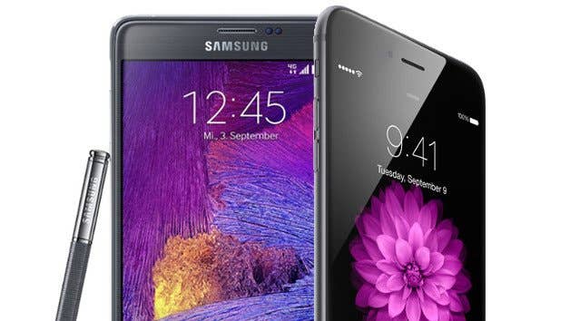 iphone 6 plus vs samsung galaxy note 4 teaser