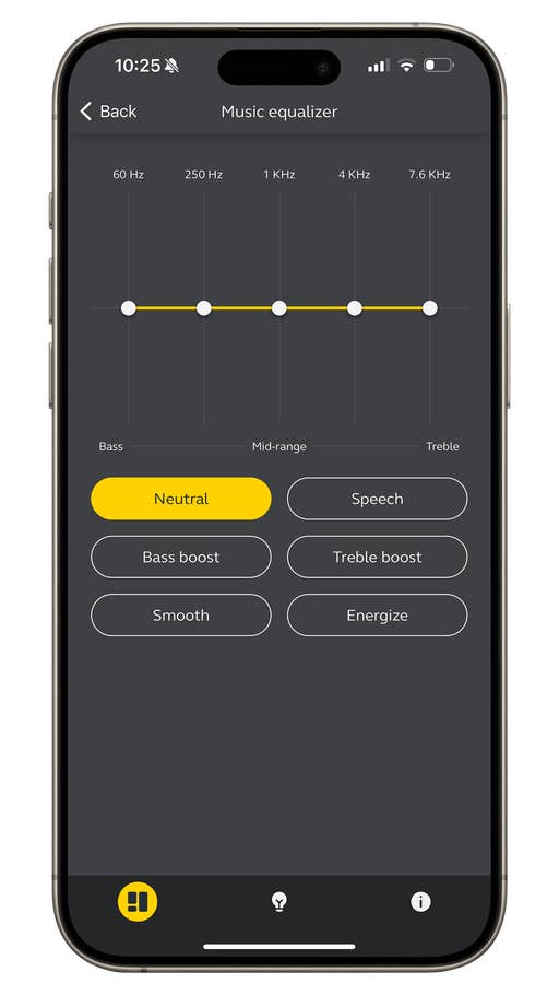 Jabra Sound+ Kopfhörer-Einstellungen für die Jabra Elite 10 Gen 2