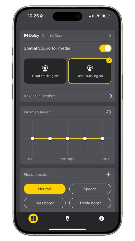 Jabra Sound+ Kopfhörer-Einstellungen für die Jabra Elite 10 Gen 2