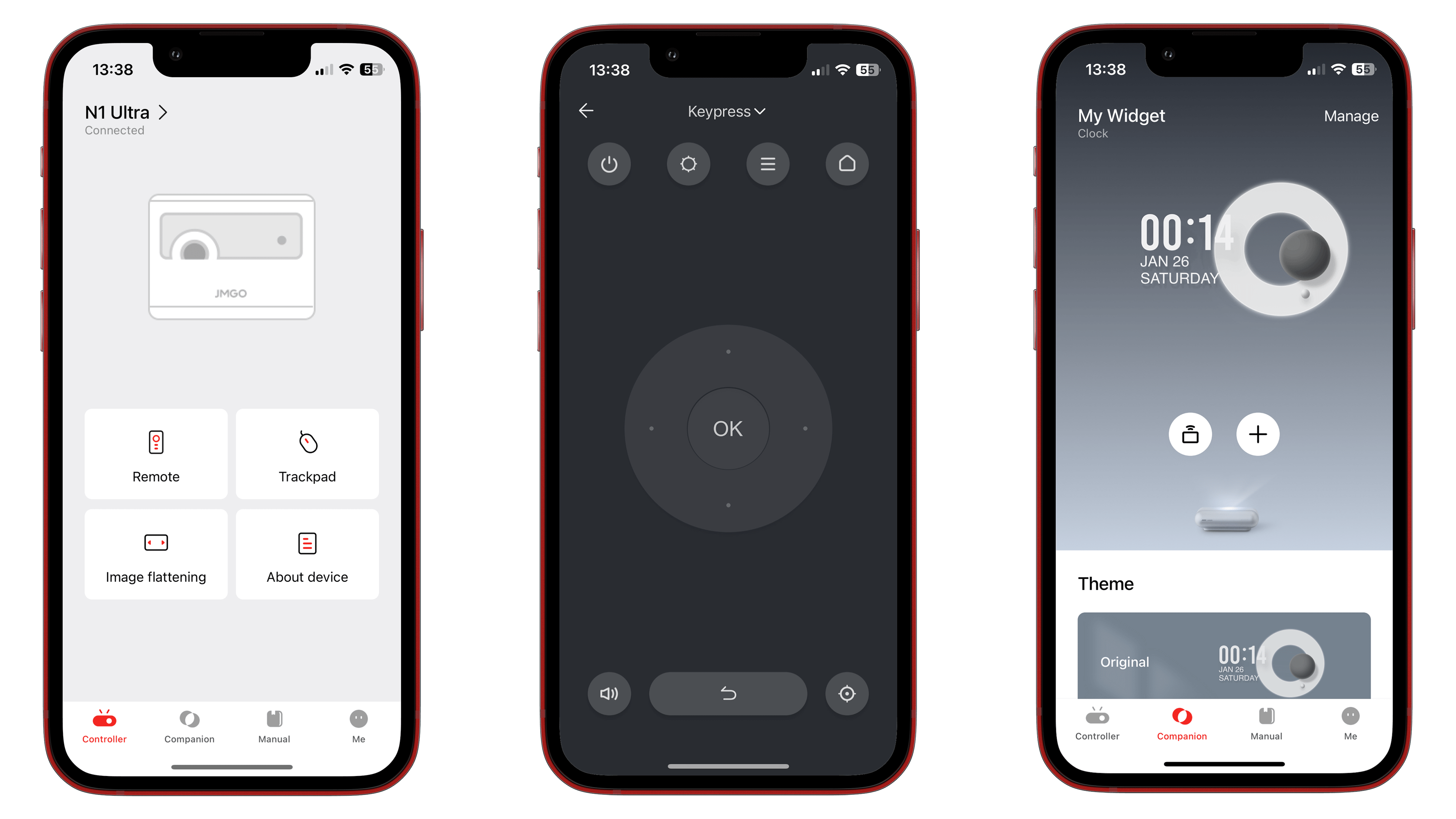 JMGO N1 Ultra App Screenshots