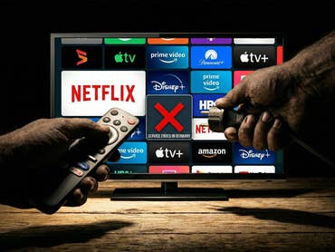 Fernseher mit Streaming-Apps