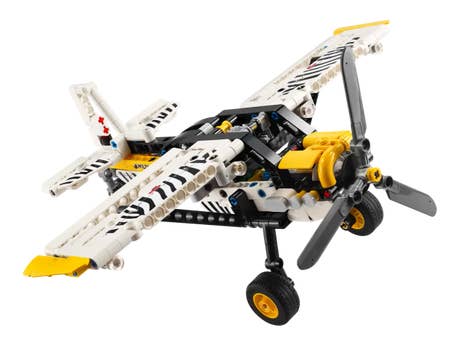 lego-42198-propellerflugzeug-1 Propellerflugzeug von vorne