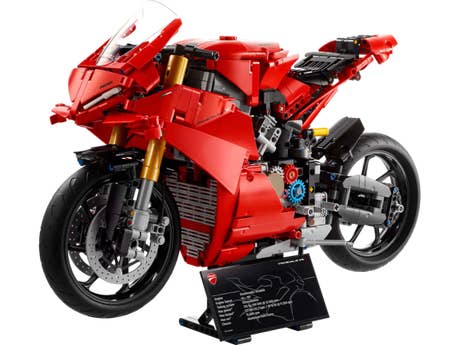 Klemmbaustein Lego LEGO 42202 Ducati Panigale V4 S Motorrad Foto: Klemmbaustein Lego LEGO 42202 Ducati Panigale V4 S Motorrad