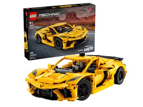 Klemmbaustein Lego Chevrolet Corvette Stingray (42205) Foto: Klemmbaustein Lego Chevrolet Corvette Stingray (42205)